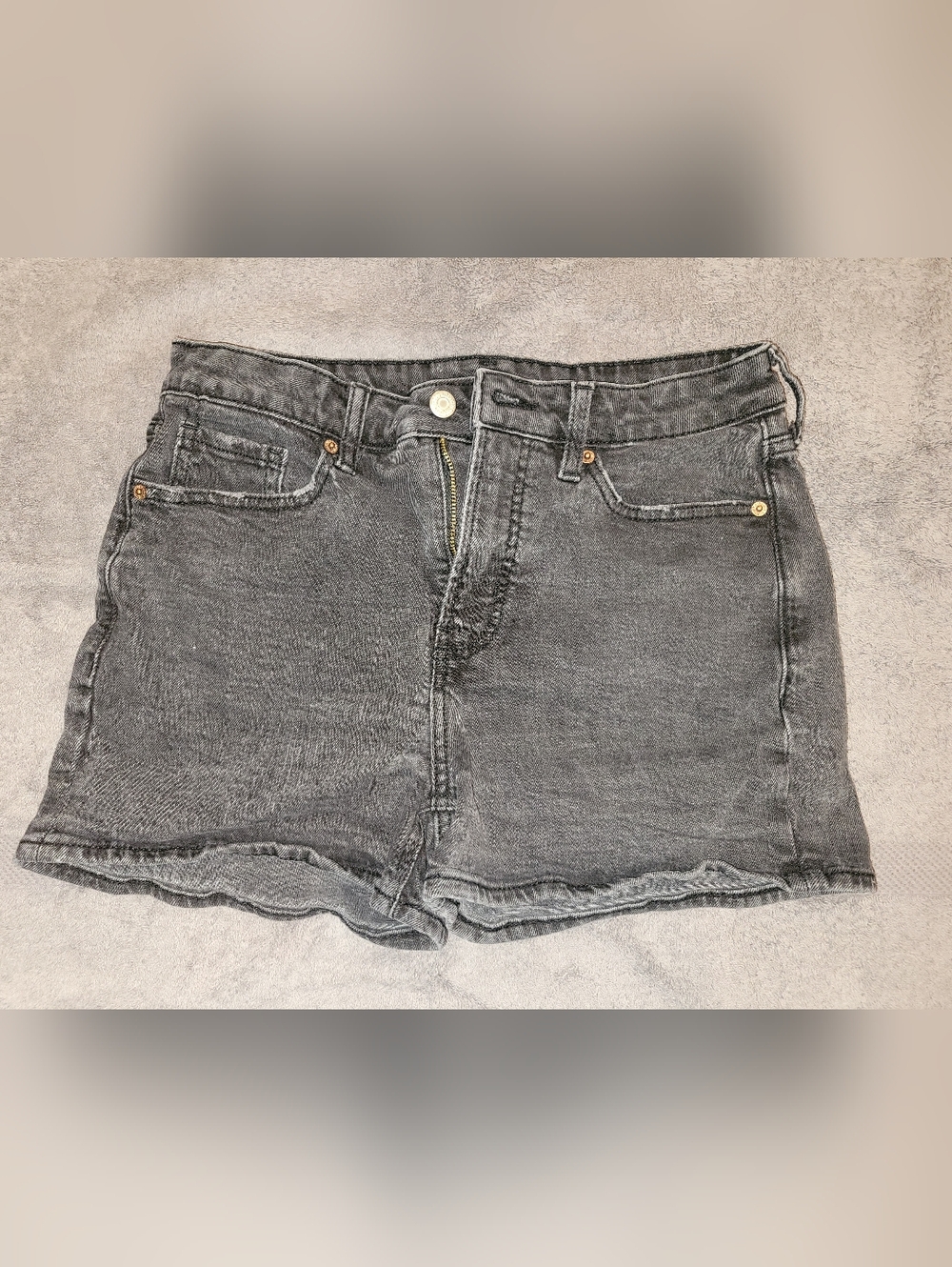 Old Navy Black High-Rise O.G. Straight Jeans